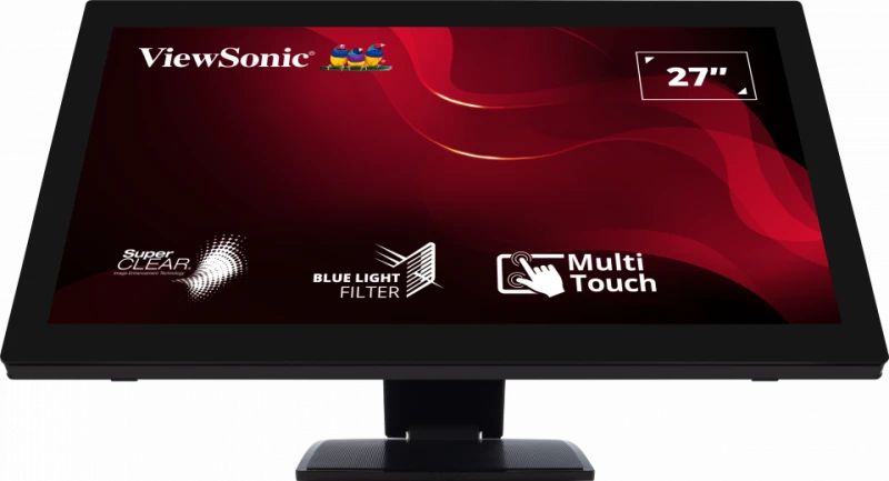ViewSonic TD2760 27" 10-point Touch Screen Monitor Touchscreen Monitor ViewSonic
