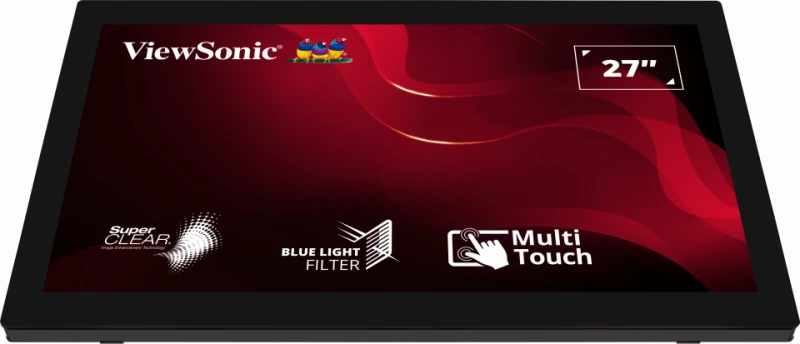 ViewSonic TD2760 27" 10-point Touch Screen Monitor Touchscreen Monitor ViewSonic