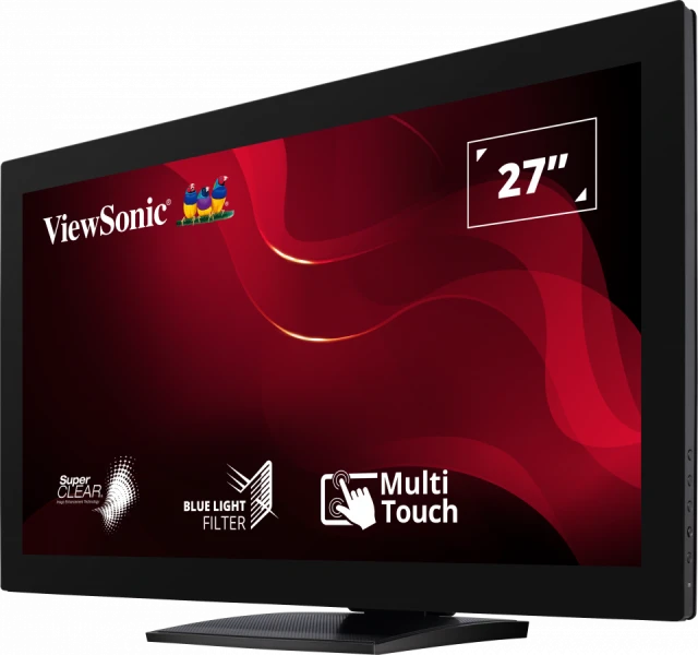 ViewSonic TD2760 27" 10-point Touch Screen Monitor Touchscreen Monitor ViewSonic