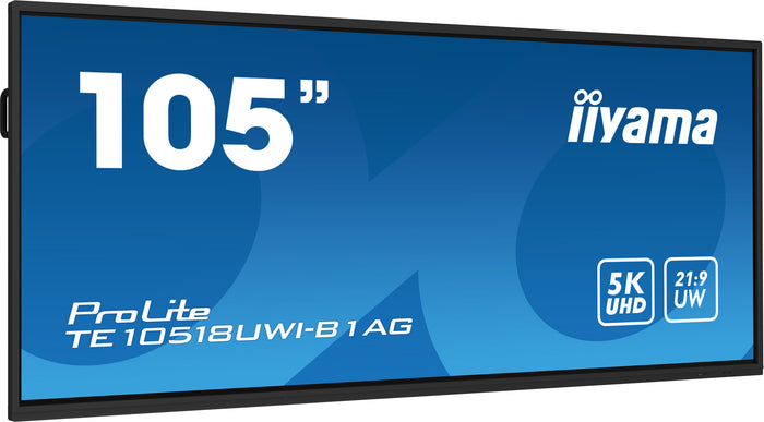 iiyama ProLite TE10518UWI-B1AG 105" Ultra-wide Interactive 5K UHD Display Interactive Touchscreen Display iiyama