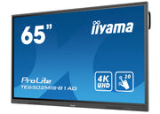 iiyama ProLite TE6502MIS-B1AG 65" 4K UHD LCD Interactive Touch Screen Display Interactive Touchscreen Display iiyama