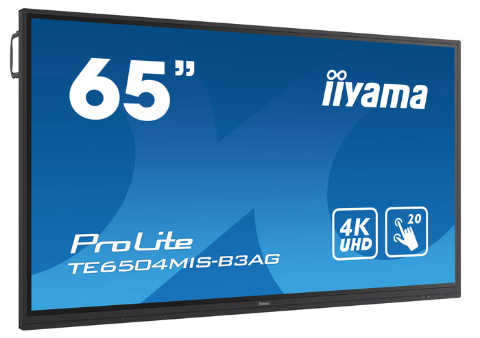 iiyama ProLite TE6504MIS-B3AG 65" 4K UHD LCD Interactive Touch Screen Display Interactive Touchscreen Display iiyama
