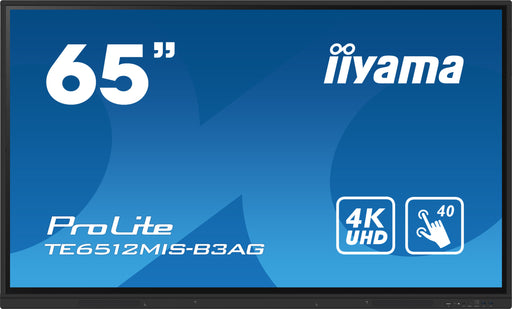 iiyama ProLite TE6512MIS-B3AG 65" 4K Ultra HD Interactive Touchscreen Display