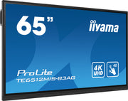 iiyama ProLite TE6512MIS-B3AG 65" 4K Ultra HD Interactive Touchscreen Display Interactive Touchscreen Display iiyama
