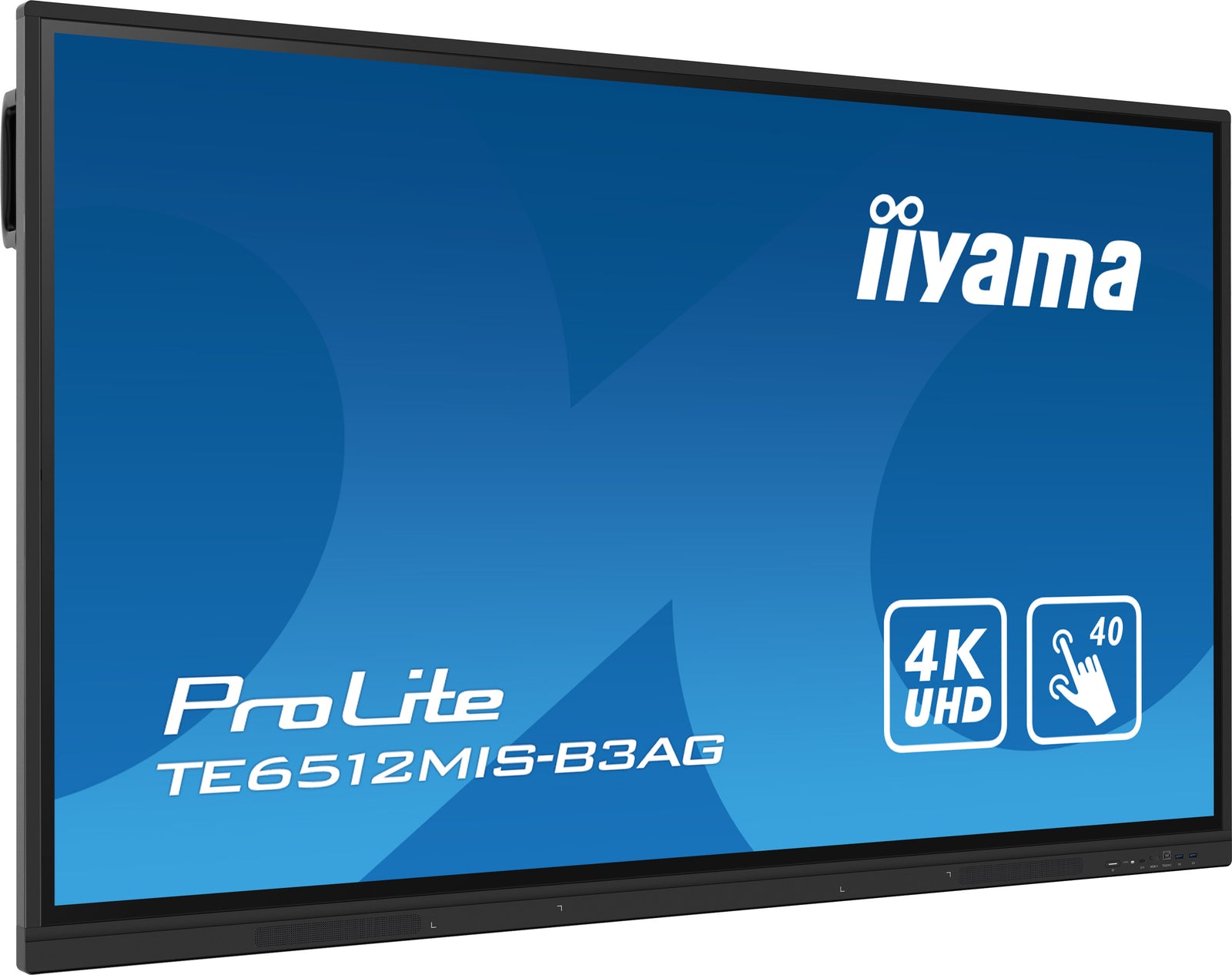 iiyama ProLite TE6512MIS-B3AG 65" 4K Ultra HD Interactive Touchscreen Display Interactive Touchscreen Display iiyama