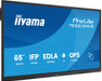 iiyama ProLite TE6512MIS-B4AG 65" 4K Ultra HD Interactive Touchscreen Display With Google EDLA Certified iiyama Interactive Touchscreen Display iiyama