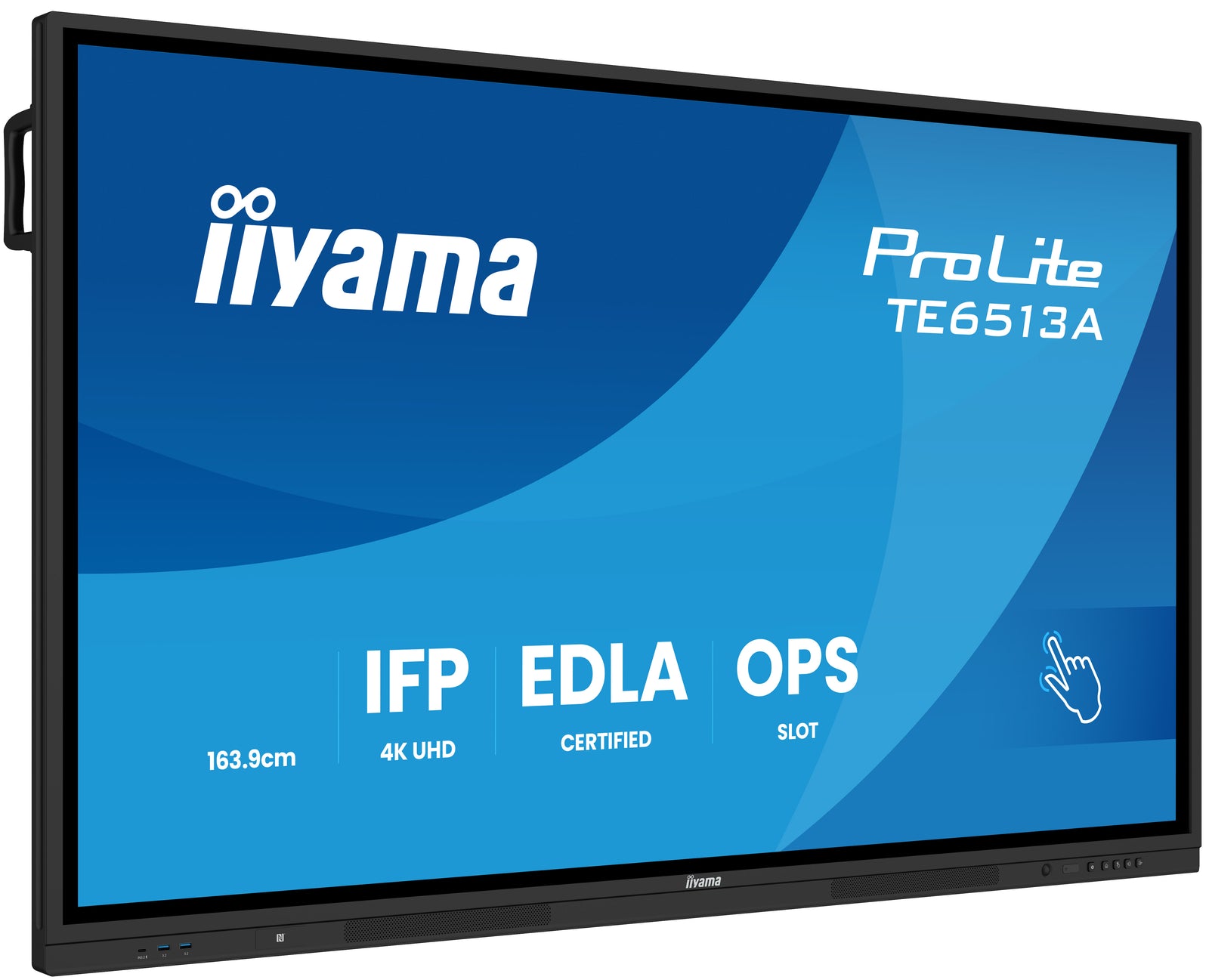 iiyama ProLite TE6513A-B1AG 65" 4K Ultra HD Google EDLA Certified Interactive Display Interactive Touchscreen Display iiyama