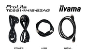 iiyama ProLite TE6514MIS-B2AG 65" Google EDLA Certified 4K UHD Interactive Display Interactive Touchscreen Display iiyama