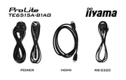 iiyama ProLite TE6515A-B1AG 65” 4K Ultra HD Google EDLA Certified IFP Interactive Display Interactive Touchscreen Display iiyama