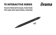 iiyama ProLite TE6515A-B1AG 65” 4K Ultra HD Google EDLA Certified IFP Interactive Display Interactive Touchscreen Display iiyama