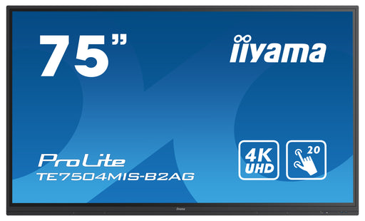 iiyama ProLite TE7504MIS-B2AG 75" Interactive Touchscreen Display