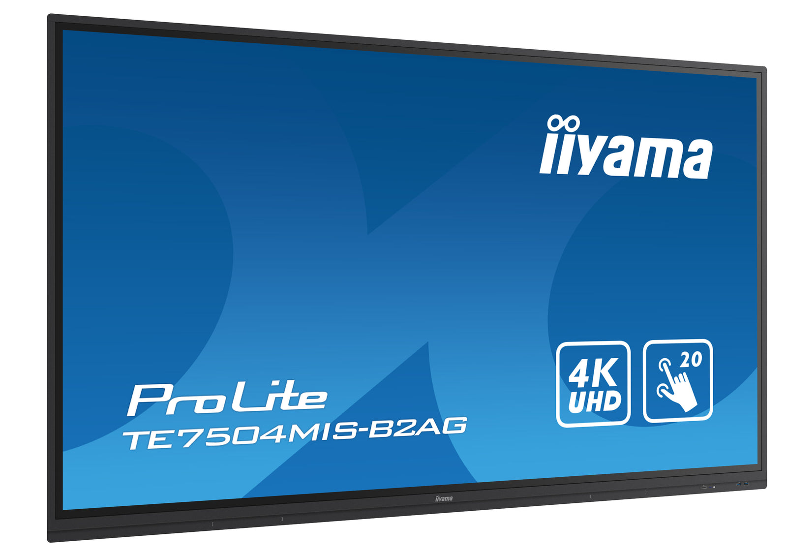 iiyama ProLite TE7504MIS-B2AG 75" 4K UHD LCD Interactive Touchscreen Display Interactive Touchscreen Display iiyama