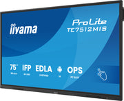 iiyama ProLite TE7512MIS-B4AG 75" 4K Ultra HD Interactive Touchscreen Display With Google EDLA Certified Interactive Touchscreen Display iiyama
