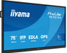 iiyama ProLite TE7513A-B2AG 75" 4K Ultra HD Google EDLA Certified Interactive Display Interactive Touchscreen Display iiyama