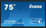 iiyama ProLite TE7514MIS-B2AG 75" Google EDLA Certified 4K UHD Interactive Display