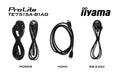 iiyama ProLite TE7515A-B1AG 75" 4K Ultra HD Google EDLA Certified IFP Interactive Display iiyama Interactive Touchscreen Display iiyama
