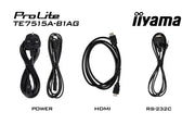 iiyama ProLite TE7515A-B2AG 75" 4K UHD Google EDLA Certified Interactive Display Interactive Touchscreen Display iiyama