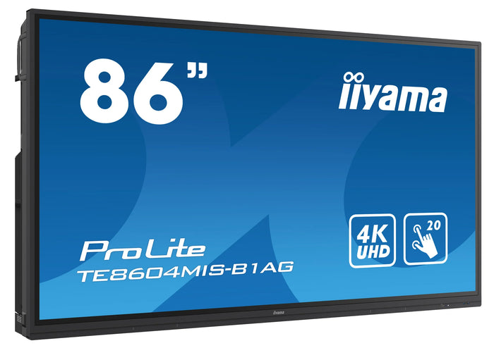 iiyama ProLite TE8604MIS-B1AG 86" 4K UHD LCD Interactive Touchscreen Display Interactive Touchscreen Display iiyama