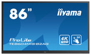 iiyama ProLite TE8604MIS-B2AG 86" 4K UHD LCD Interactive Touchscreen Display Interactive Touchscreen Display iiyama