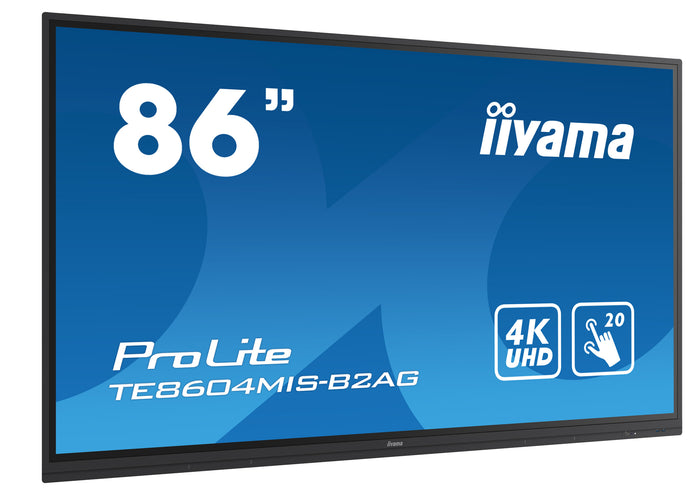 iiyama ProLite TE8604MIS-B2AG 86" 4K UHD LCD Interactive Touchscreen Display Interactive Touchscreen Display iiyama