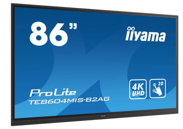 iiyama ProLite TE8604MIS-B2AG 86" 4K UHD LCD Interactive Touchscreen Display Interactive Touchscreen Display iiyama