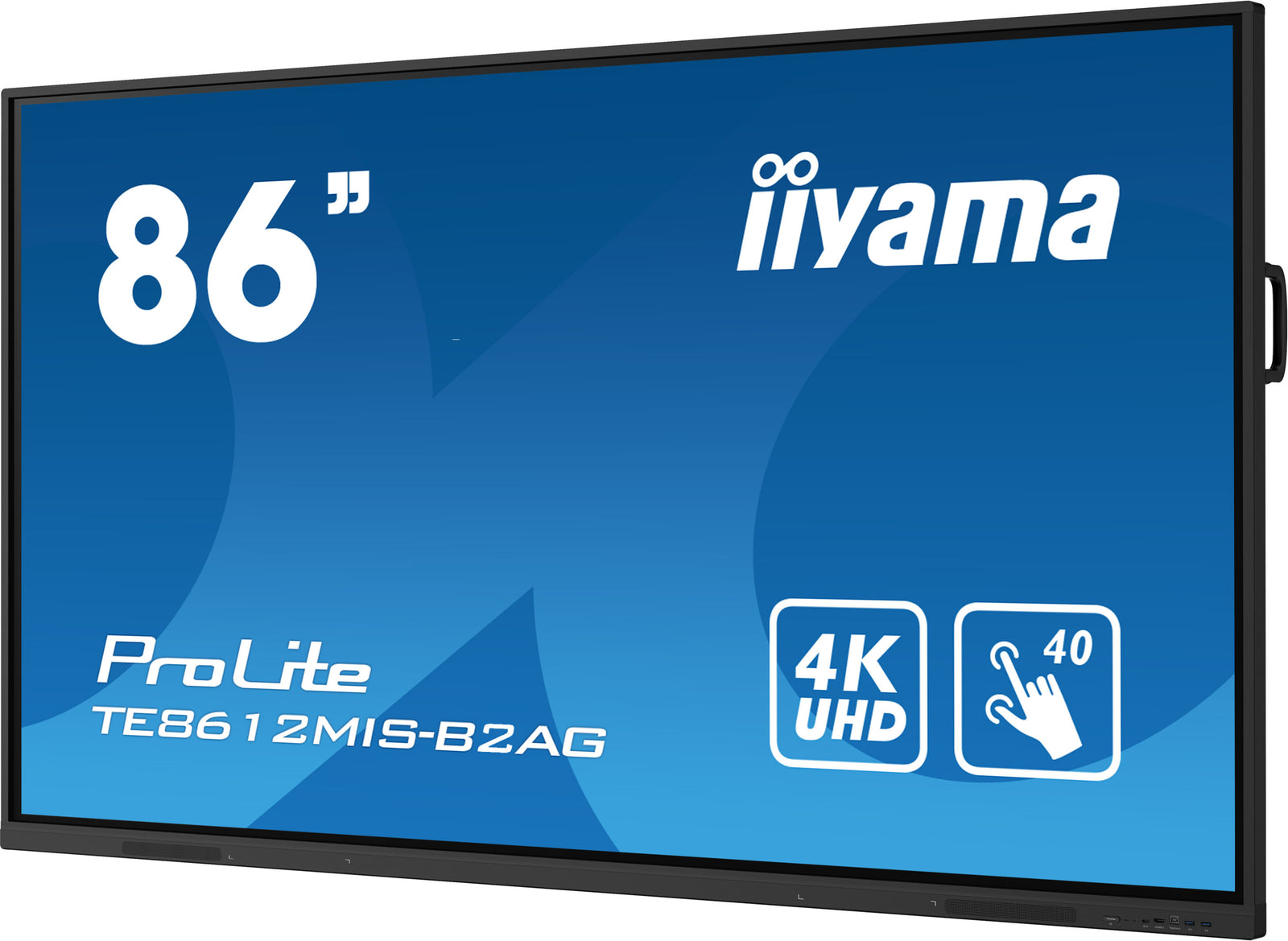 iiyama ProLite TE8612MIS-B2AG 86" Interactive 4K UHD Touchscreen Interactive Display Interactive Touchscreen Display iiyama