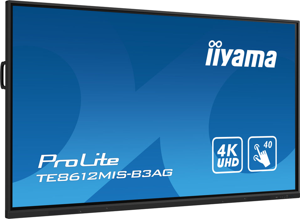 iiyama ProLite TE8612MIS-B3AG 86" 4K Ultra HD Interactive Touchscreen Diplay