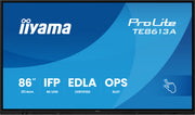 iiyama ProLite TE8613A-B2AG 86" 4K UHD Google EDLA Certified IFP Interactive Display Interactive Touchscreen Display iiyama