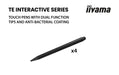 iiyama ProLite TE8613A-B2AG 86" 4K UHD Google EDLA Certified IFP Interactive Display Interactive Touchscreen Display iiyama