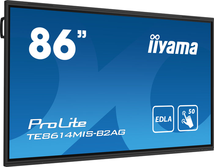 iiyama ProLite TE8614MIS-B2AG 86" Google EDLA Certified 4K UHD Interactive Display Interactive Touchscreen Display iiyama