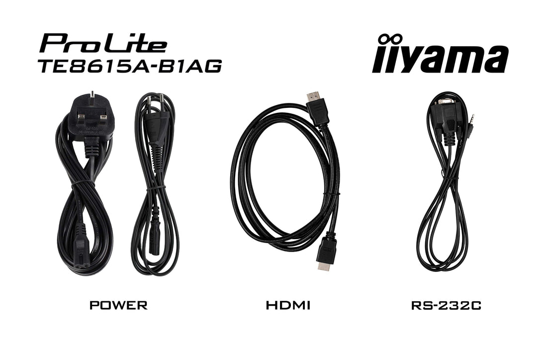 iiyama ProLite TE8615A-B2AG 86" 4K UHD Google EDLA Certified Interactive Display Interactive Touchscreen Display iiyama