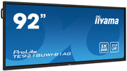 iiyama ProLite TE9218UWI-B1AG 92" Ultra-Wide 5K UHD Interactive Display Interactive Touchscreen Display iiyama