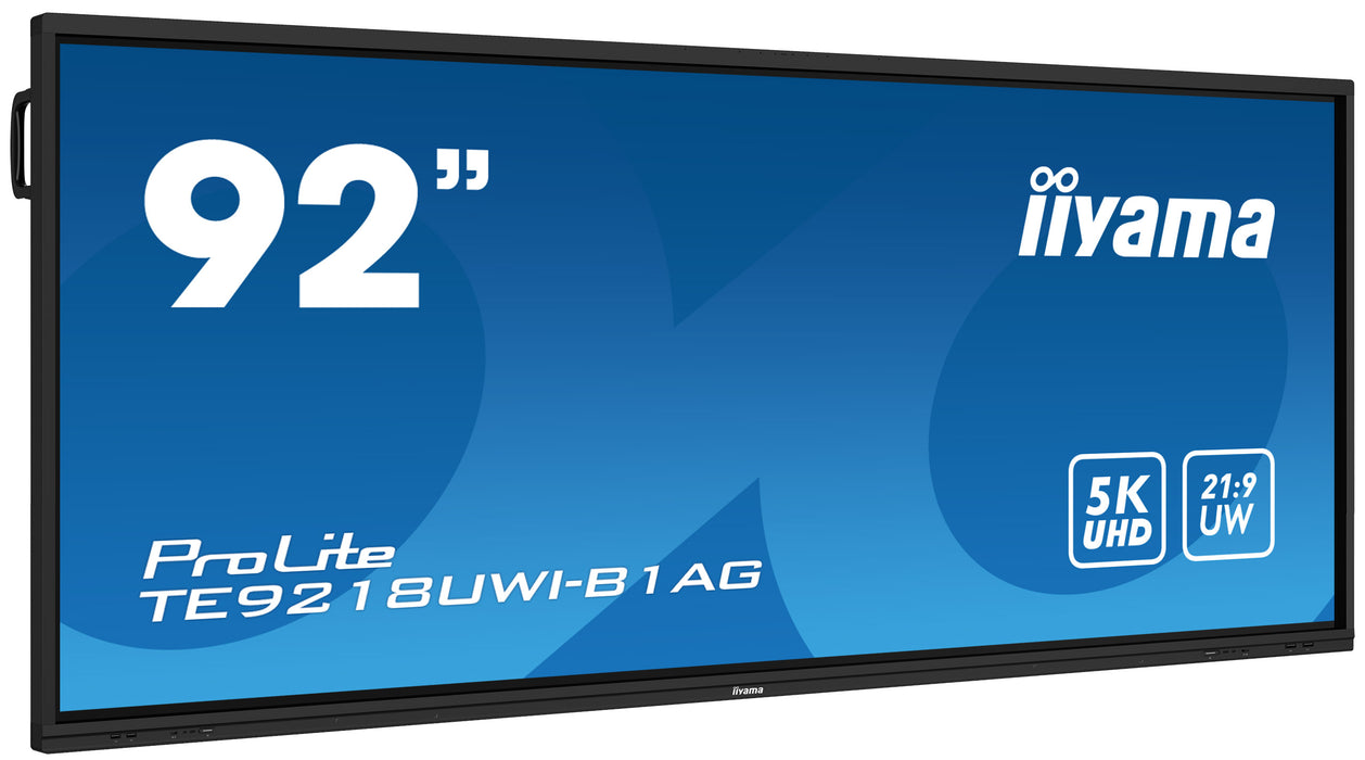 iiyama ProLite TE9218UWI-B1AG 92" Ultra-Wide 5K UHD Interactive Display