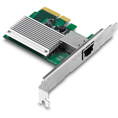 TRENDnet 10 Gigabit PCIe Network Adapter | TEG-10GECTX Network Card Trendnet