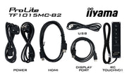 iiyama ProLite TF1015MC-B2 10" Open Frame PCAP 10 Point Touch Screen Touchscreen Monitor iiyama