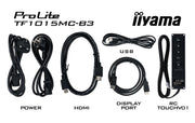 iiyama ProLite TF1015MC-B3 10.1" Open Frame PCAP 10 Point Touch Screen Touchscreen Monitor iiyama