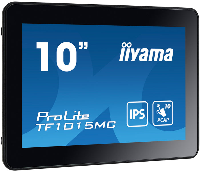 iiyama ProLite TF1015MC-B3 10.1" Open Frame PCAP 10 Point Touch Screen Touchscreen Monitor iiyama