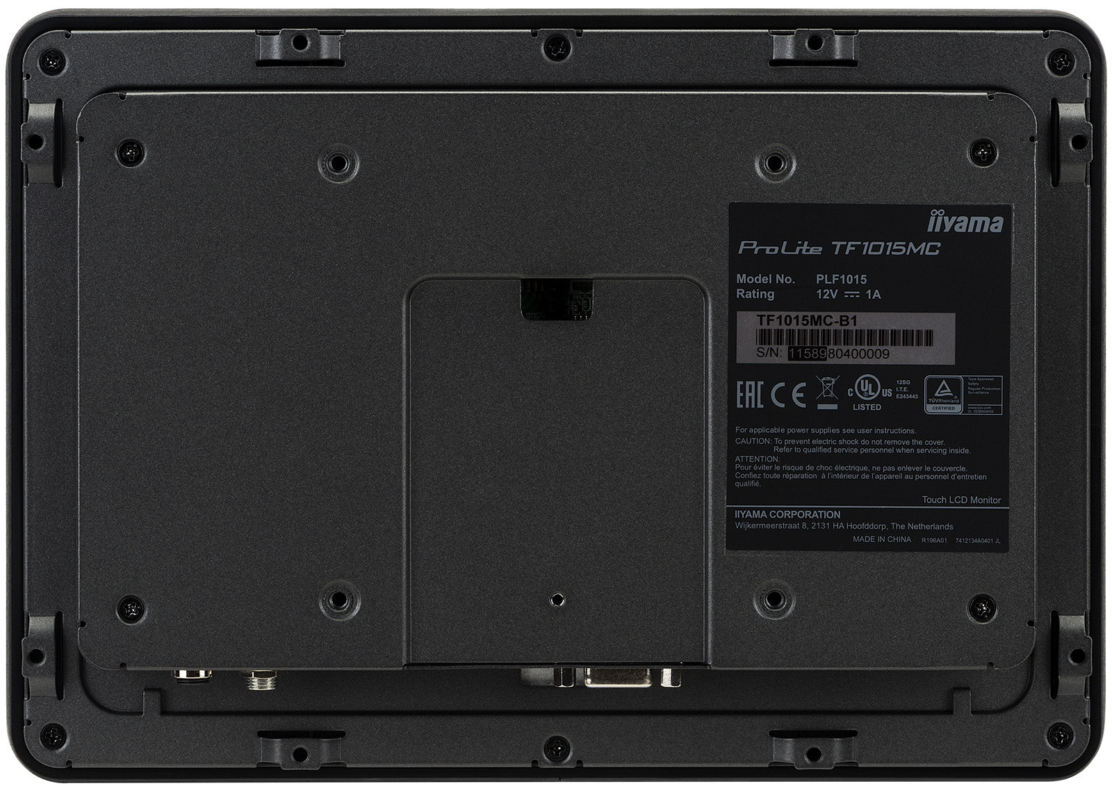 iiyama ProLite TF1015MC-B2 10" Open Frame PCAP 10 Point Touch Screen Touchscreen Monitor iiyama