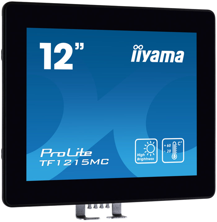 iiyama ProLite TF1215MC-B1 - 10pt PCAP 12" Open Frame Touchscreen Monitor Touchscreen Monitor iiyama