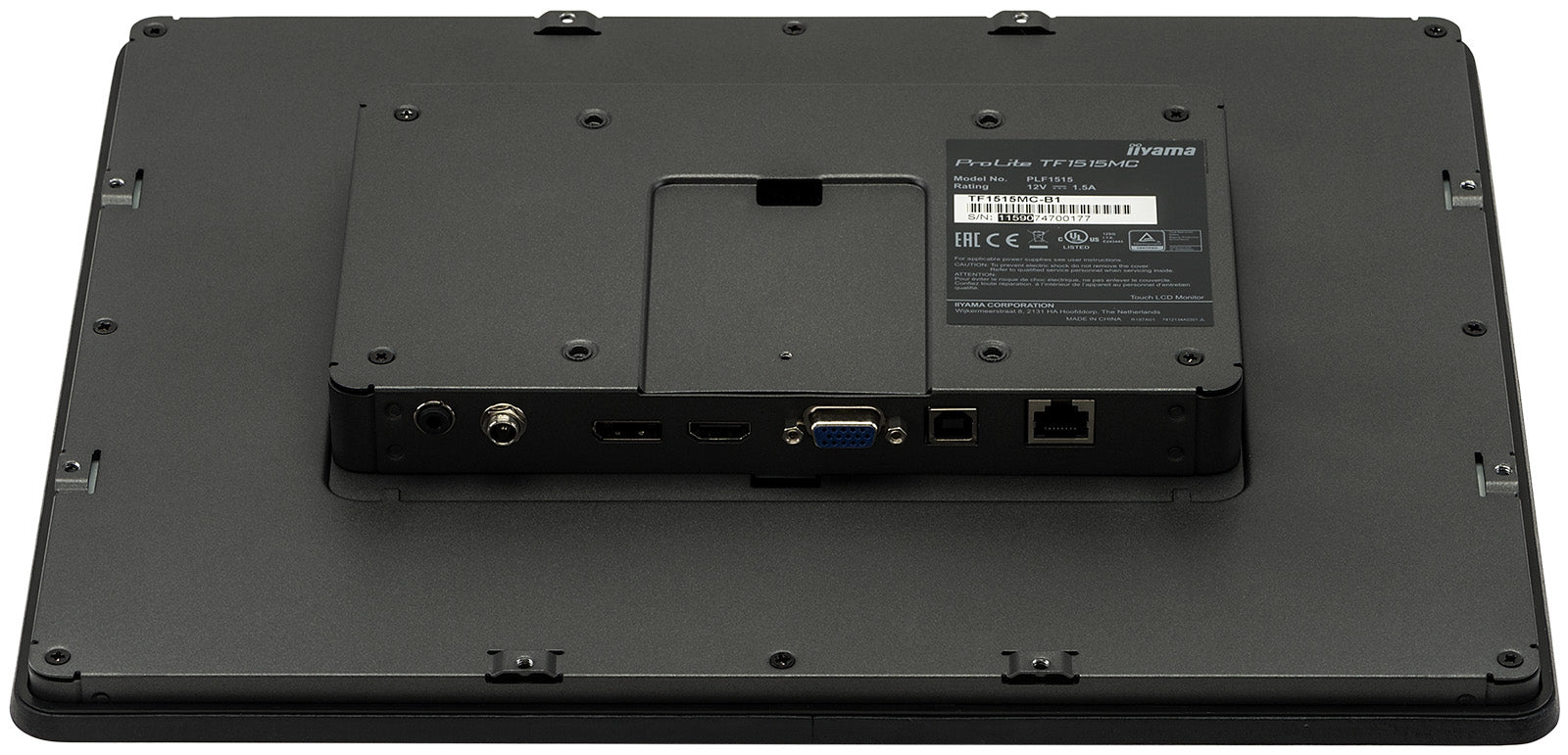 iiyama ProLite TF1515MC-B2 - 10pt PCAP 15" Open Frame Touchscreen Monitor