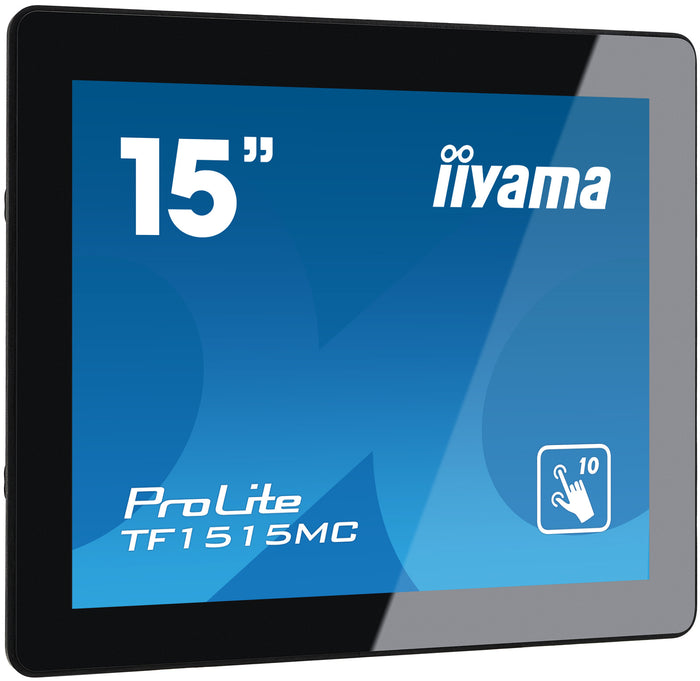 iiyama ProLite TF1515MC-B2 - 10pt PCAP 15" Open Frame Touchscreen Monitor Touchscreen Monitor iiyama