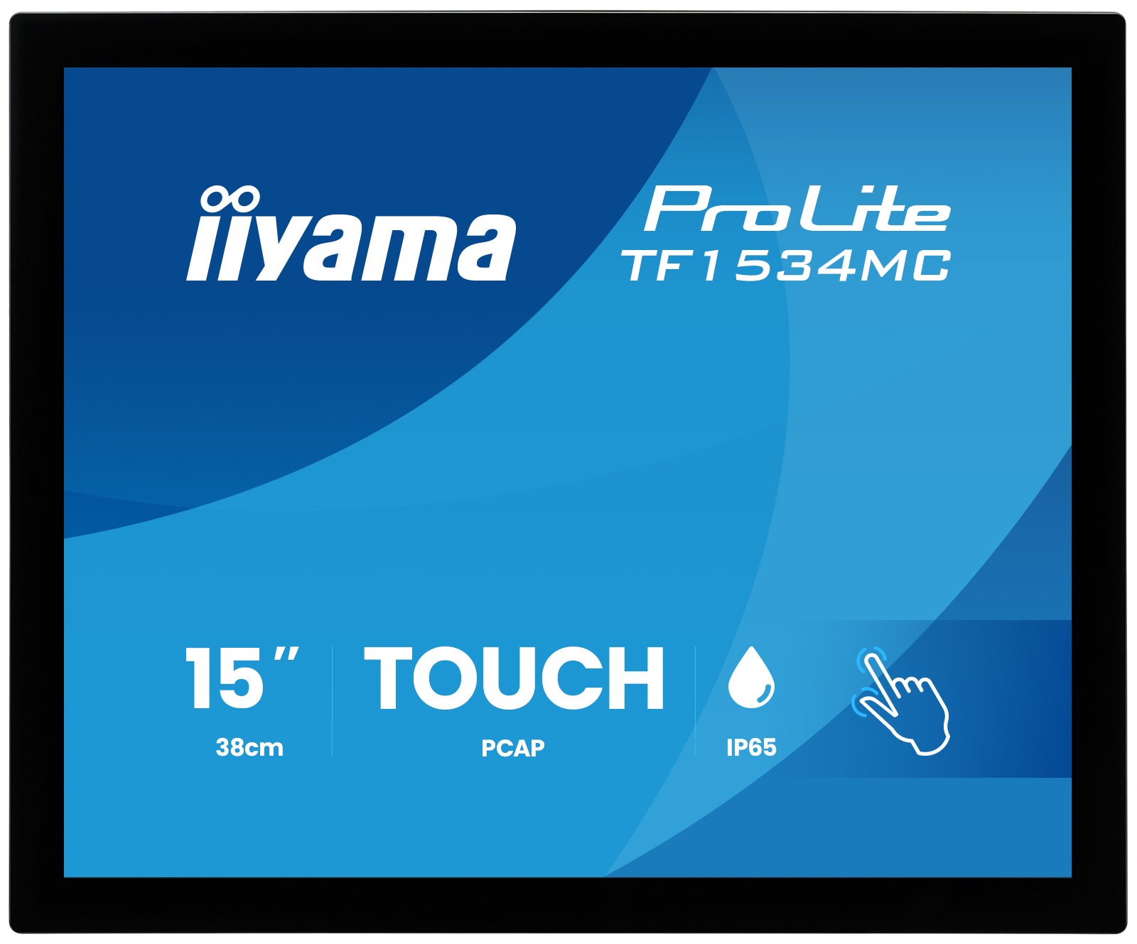 iiyama ProLite TF1534MC-B8X 15" 75Hz 8ms XGA Open Frame Touchscreen Monitor Touchscreen Monitor iiyama