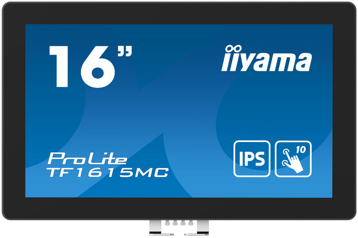 iiyama ProLite TF1615MC-B1 - 10pt PCAP 16" Open Frame Touchscreen Monitor Touchscreen Monitor iiyama
