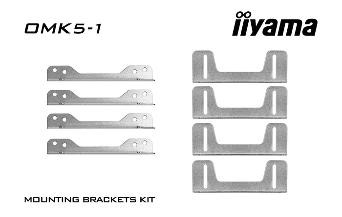 iiyama OMK5-1 Mounting Brackets Kit for iiyama TF1615MC Open Frame Touchscreens Mounting Kit iiyama