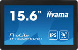 iiyama ProLite TF1633MSC-B1 15.6" PCAP 10 Points Touch Screen Monitor