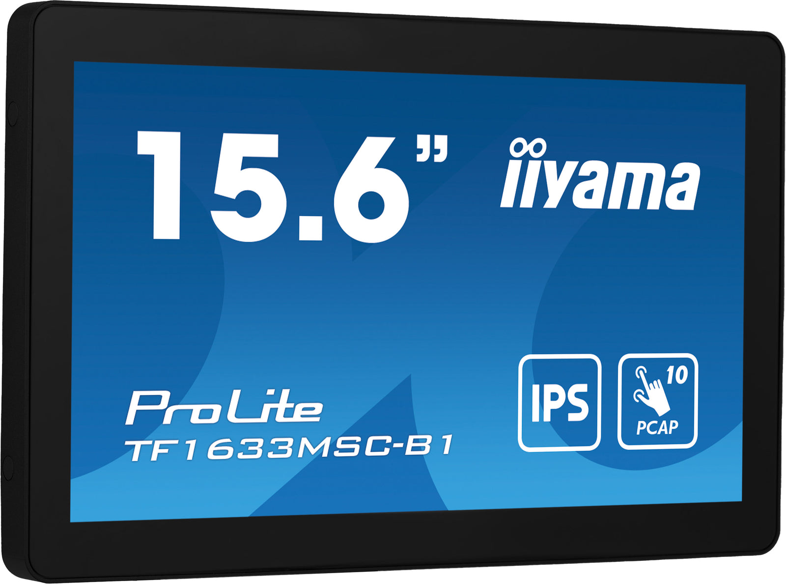 iiyama ProLite TF1633MSC-B1 15.6" PCAP 10 Points Touch Screen Monitor Touchscreen Monitor iiyama