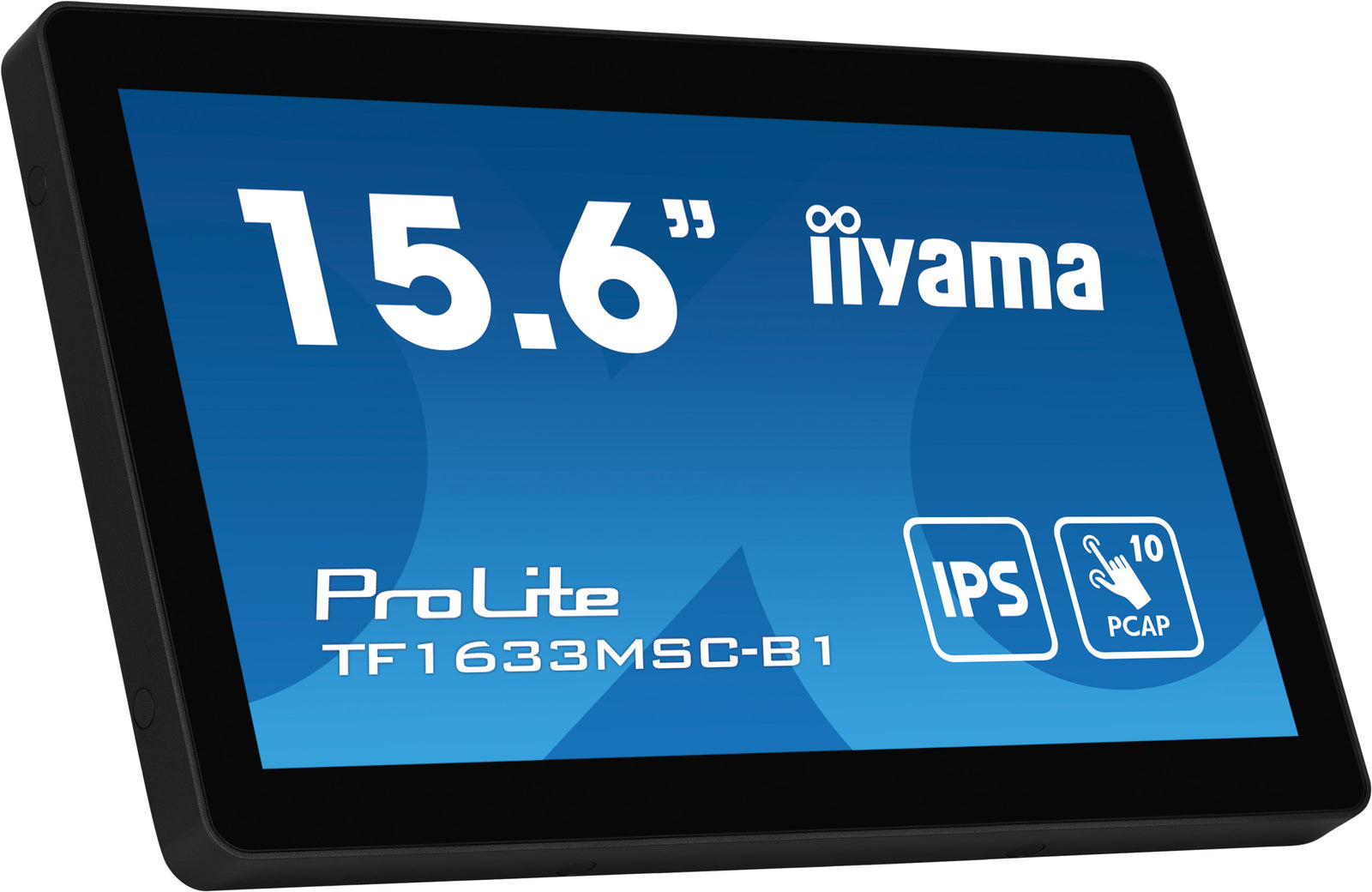 iiyama ProLite TF1633MSC-B1 15.6" PCAP 10 Points Touch Screen Monitor Touchscreen Monitor iiyama