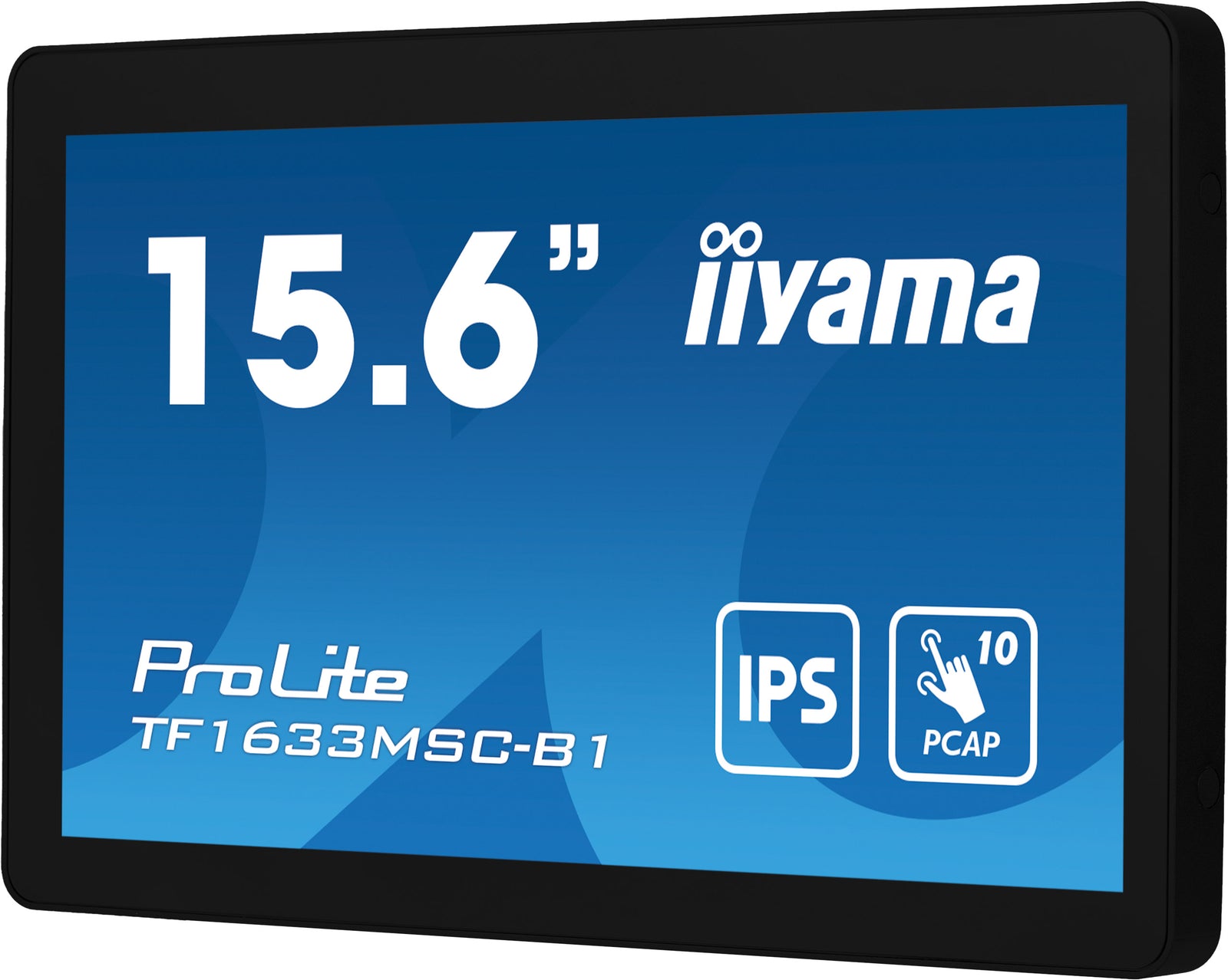 iiyama ProLite TF1633MSC-B1 15.6" PCAP 10 Points Touch Screen Monitor Touchscreen Monitor iiyama