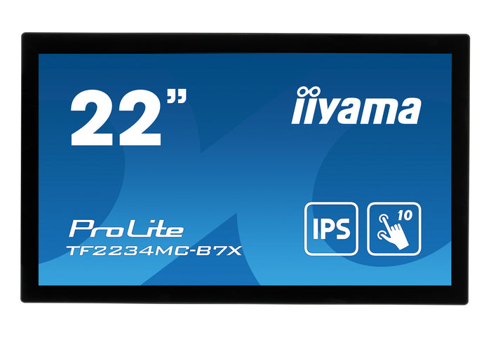 iiyama ProLite TF2234MC-B7X - 10pt PCAP 22" Open Frame Touchscreen Monitor Touchscreen Monitor iiyama