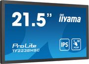 iiyama ProLite TF2238MSC-B1 21.5" 10pt PCAP Touch Screen Monitor Touchscreen Monitor iiyama